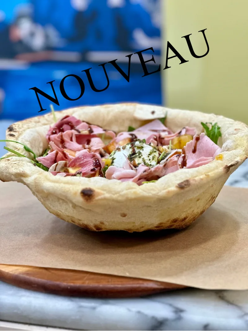 La Saladora, salade dans son assiette comestible